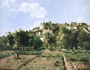 Camille Pissarro, Pang plans Schwarz, secret garden homes